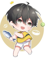 Thiên cung tiền bối hôm nay đánh tennis sao? Không, ở nhặt người